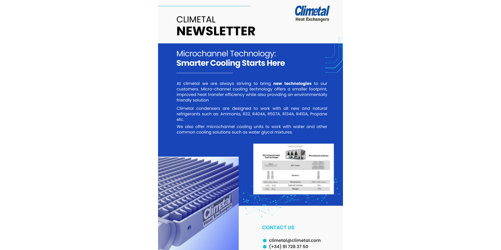 Climetal news: microchannel heat exchanger launch highlighting high-efficiency, eco‑friendly design for industrial and mobile use