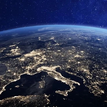 The Future of Efficient Heat Exchange The image shows the Earth seen from space as a concept. The future of efficient heat exchange is here.