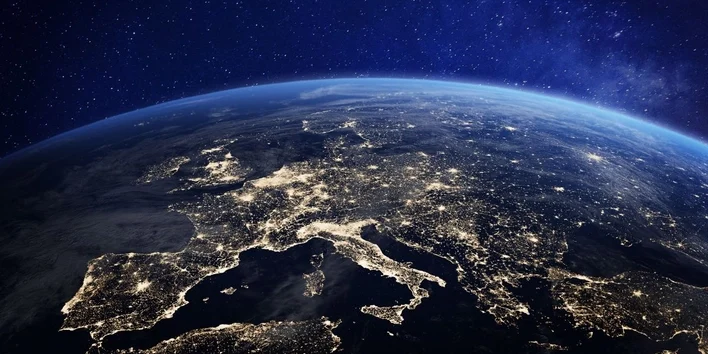 The Future of Efficient Heat Exchange The image shows the Earth seen from space as a concept. The future of efficient heat exchange is here.