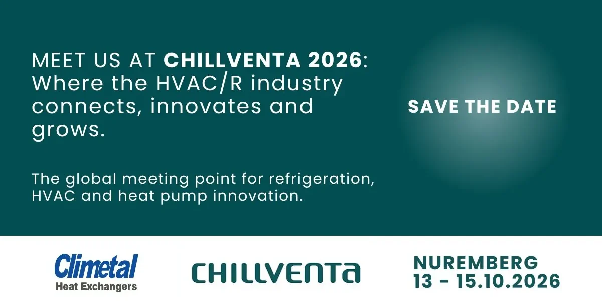 Climetal at Chillventa 2026 in Nuremberg