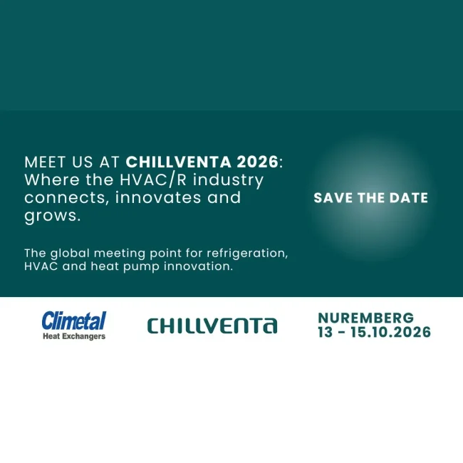 climetal-chillventa-2026 Climetal at Chillventa 2026 in Nuremberg